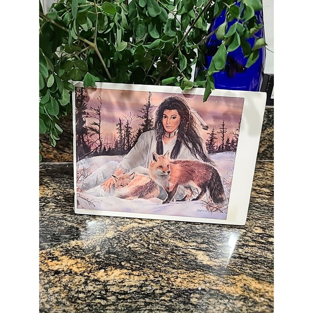 SNOWY RETREAT by Maija Signed And Dated